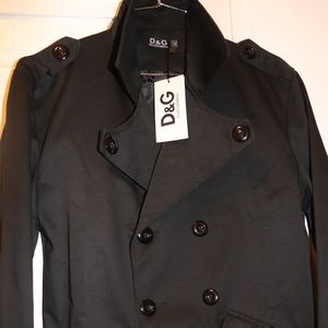 NWT Dolce Gabbana Trench Coat